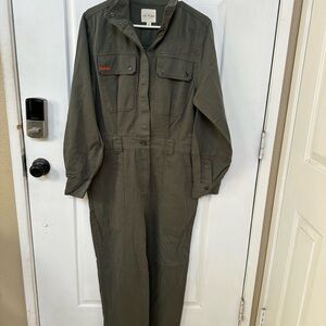 Unpublished  Women’s Utility Jumpsuit Belted Pocket  Size L